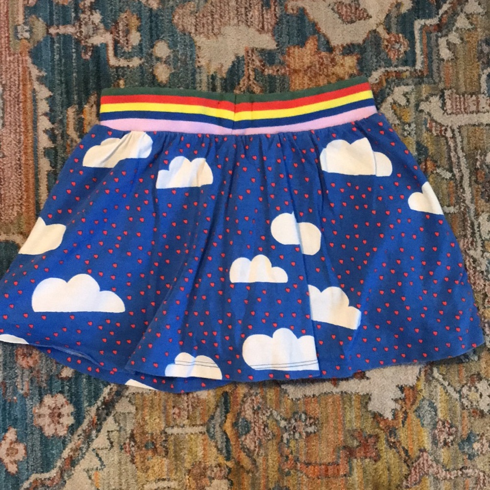 Mini Boden Print Jersey Skort in MULTICOLOR (4-5Y) - Picture 4 of 8